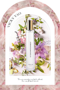 VICKY YAO Design Aesthetic - Love & Dream Series Fuchsia & Luxury Fragrance Gift Box 50ml