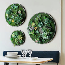Laden Sie das Bild in den Galerie-Viewer, Vicky Yao Wall Decor - Circular Artificial Plant Wall Decor