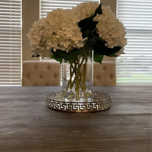VICKY YAO Faux Floral - Hydrangeas Floral Arrangement in Vase