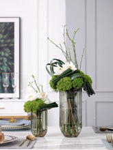 画像をギャラリービューアに読み込む, Vicky Yao Faux Floral - Exclusive Design Luxury Long Green Artificial Flower Arrangement