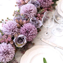 画像をギャラリービューアに読み込む, Vicky Yao Faux Floral - Exclusive Design Purple Table Decoration And Artificial Flower Art