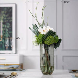 Vicky Yao Faux Floral - Exclusive Design Luxury Long Green Artificial Flower Arrangement