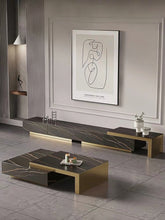 Laden Sie das Bild in den Galerie-Viewer, Vicky Yao Luxury Furniture - Handmade Luxury Marble Entertainment TV Unit Set