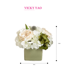 Load image into Gallery viewer, VICKY YAO FRAGRANCE - Love &amp; Dream Series Hydrangea Floral Art &amp; Luxury Fragrance Gift Box