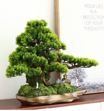 Laden Sie das Bild in den Galerie-Viewer, VICKY YAO Faux Bonsai- Exclusive Design Artificial Landscape Bonsai Gift For Him