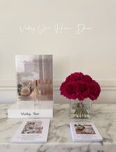 Load image into Gallery viewer, VICKY YAO Design Aesthetic- Best Seller Luxury Natural Touch Faux Rose Gift Box