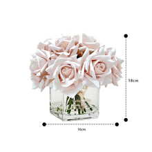 將圖片載入圖庫檢視器 VICKY YAO FRAGRANCE - Real Touch Morandi Creamy Rose Floral Art &amp; Luxury Fragrance 50ml