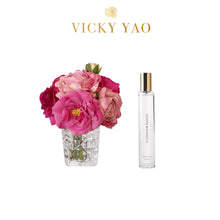 Load image into Gallery viewer, VICKY YAO Design Aesthetic - Love &amp; Dream Series Fuchsia &amp; Luxury Fragrance Gift Box 50ml