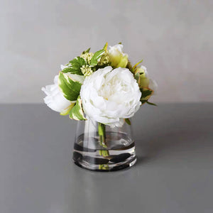 VICKY YAO Faux Floral -Exclusive Design Gorgeous Artificial Peony Flower Arrangement