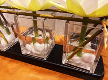 將圖片載入圖庫檢視器 Vicky Yao Faux Floral - Exclusive Design Artificial Lotus/Water Lily Flower Arrangement