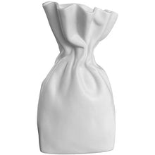 將圖片載入圖庫檢視器 Vicky Yao home Decor -  Cool Bag Vase Without Artificial Flower 12x23cm H